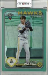 2024 Topps Chrome NPB 前田悠伍 Aqua Refractor【035/199】 福岡ソフトバンクホークス