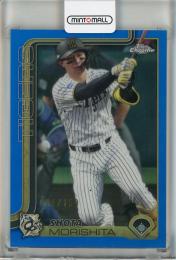 2025 Topps Chrome NPB 森下翔太 Blue Refractor【084/150】 阪神タイガース