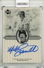 2000 Upper Deck Legends Mike Schmidt Legendary Signatures Auto #SMS《角つぶれあり》