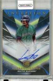 2023 Topps Bowman Inception Lazaro Montes #BPA-LM Autographs Blue Foil【86/99】 Mariners