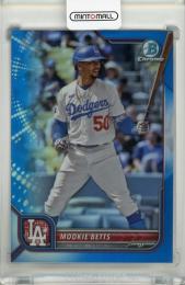 2022 Topps Bowman Chrome Mookie Betts Blue Refractors #84【119/150】