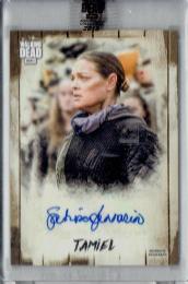2018 TOPPS WALKING DEAD Autograph Collection Sabrina Gennarino as Tamiel 【09/68】