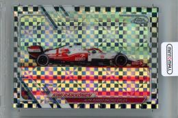 2021 TOPPS Chrome Formula 1  Kimi Raikkonen/F1 Cars Checker Flag #110  Alfa Romeo Racing Orlen