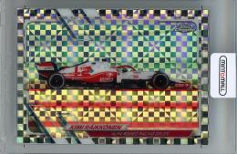 2021 TOPPS Chrome Formula 1  Kimi Raikkonen/F1 Cars Checker Flag #110  Alfa Romeo Racing Orlen