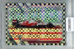 2021 TOPPS Chrome Formula 1  Kimi Raikkonen/F1 Cars Checker Flag #110  Alfa Romeo Racing Orlen