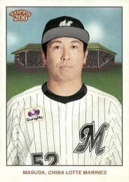 2024 TOPPS 206 NPBプロ野球 #124 益田直也(ロッテ) レギュラーカード