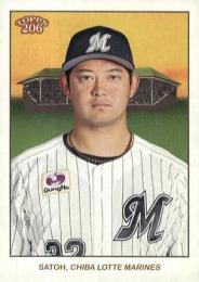 2024 TOPPS 206 NPBプロ野球 #147 佐藤都志也(ロッテ) レギュラーカード