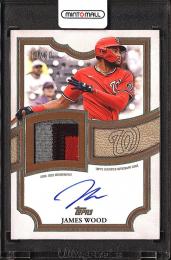 2026 Topps James Wood Flagship Patch Autographs #TFAPJWO【19/50】 Washington Nationals