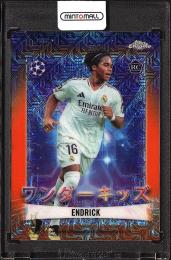 2025 TOPPS UEFA JAPAN EDITION Endrick ワンダーキッズ Orange Mojo Refractors #WK1【10/25】 Real Madrid