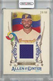 2017 Topps Allen & Ginter Jose Altuve World Baseball Classic Relic #WBCR-JA【28/99】 Venezuela