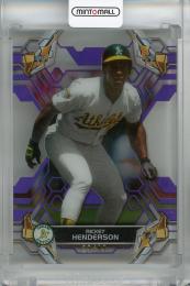 2019 Topps High Tek Rickey Henderson Purple #47【29/99】 Oakland Athletics