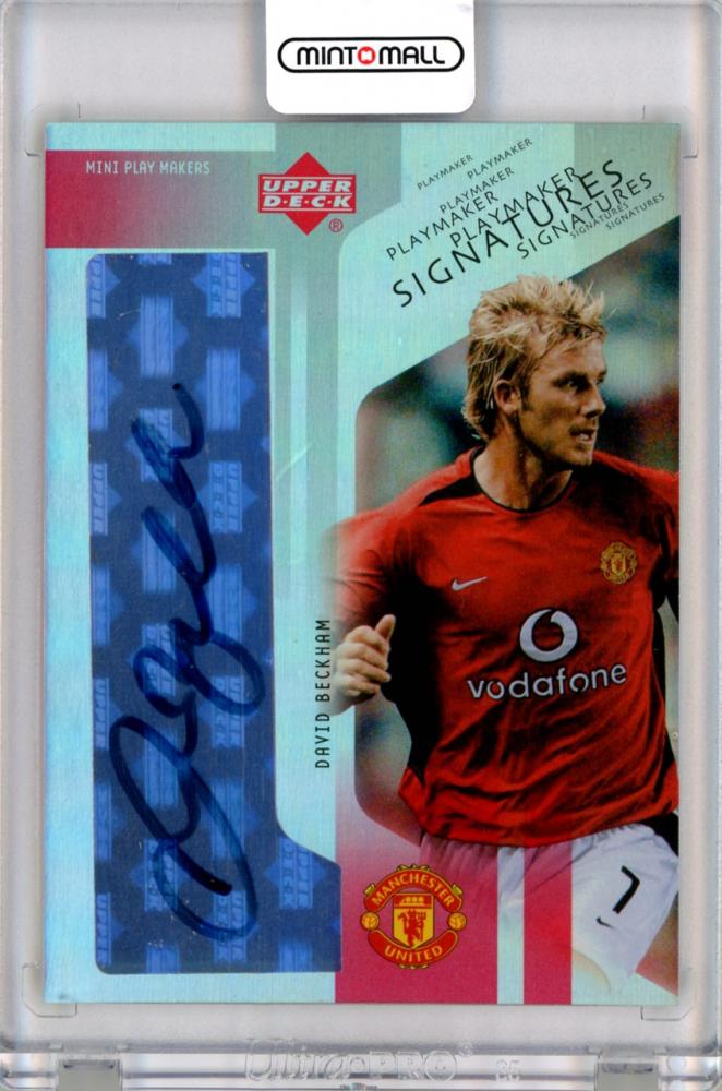 ミントモール / MINT 福岡店 / [インク薄]2003 Upper Deck Manchester United David Beckham  PLAYMAKER SIGNATURES Auto