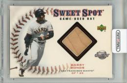 2001 UPPER DECK  Barry Bonds Sweet Spot Game Bat #BBB San Francisco Giants