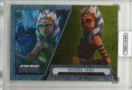 2016 TOPPS Star Wars Evolution Gold #11 Ahsoka Tano 【47/50】