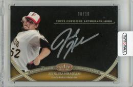 2012 TOPPS Tier One Joel Hanrahan Crowd Pleaser Autographs Silver Ink #JH【08/10】 Pittsburgh Pirates