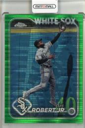 2024 Topps Chrome Luis Robert Green Sonar Refractor【04/99】 Chicago White Sox