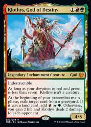 MTG 運命の神、クローティス THB 日本語 4枚 foil 星座 ミントモール / MINT GAMES MTG(東日本橋) / 【THB】【JPN