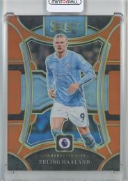 2023-24 Panini Select Premier League Erling Haaland Base/Orange/#161【27/75】 Manchester City