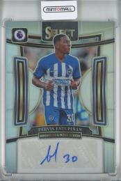 2023-24 Panini Select Premier League Pervis Estupinan Signatures/#S-PE Brighton & Hove Albion