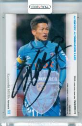2010 Jリーグオフィシャルトレーディングカード 横浜FC 三浦知良 #SG12 直筆サインカード【34/50】
