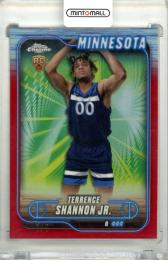 2024-25 Topps Chrome Terrence Shannon Jr. #105 Base Red Refractor Parallel【1/5】 Guard