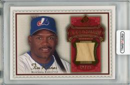 2009 UPPER DECK SP Legendary Cuts  Tim Raines Game Used Memorabilia 49/75