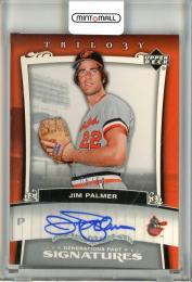 2005 Upper Deck Trilogy Baseball Baltimore Orioles Jim Palmer Autograph 06/50