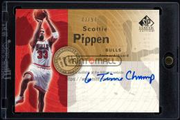 2005-06 Upper Deck SP Signature Edition II-SP Scottie Pippen Inkredible Inkscriptions【23/50】 Chicago Bulls
