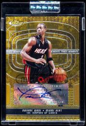 2005-06 Finest #10 Dwyane Wade Boxloaders Wade Moments Autographs【1/5】 Miami Heat