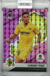 2021-22 Panini Mosaic La Liga Villarreal CF Yeremy Pino Base Purple (RC)(パラレル版) 12/49
