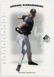 2001 SP Authentic #58 Randy Johnson