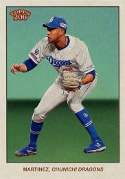2024 TOPPS 206 NPBプロ野球 #134 R.マルティネス(中日)【Image variation版】レギュラーカード