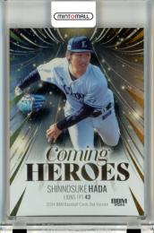 2024 BBM ベースボールカード 2NDバージョン 羽田慎之介 #CH22 Coming Heroes 金箔版【025/200】 西武