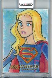2022 Cryptozoic CZX Crisis on Infinite Earths  Supergirl/Thiago Vale Sketch
