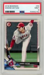 2018 TOPPS Bowman Shohei Ohtani #49【PSA9】《MINT》Los Angeles Angels