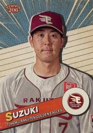 2024 TOPPS 206 NPBプロ野球 #188 鈴木大地(楽天)【Comic Book variation版】レギュラーカード