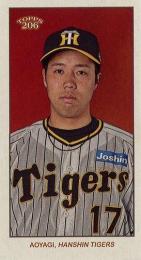 2024 TOPPS 206 NPBプロ野球 #27 青柳晃洋(阪神)【MINI版】レギュラーカード