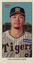 2024 TOPPS 206 NPBプロ野球 #72 佐藤輝明(阪神)【MINI版】レギュラーカード