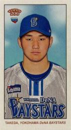 2024 TOPPS 206 NPBプロ野球 #80 武田陸玖(横浜DeNA)【MINI版】レギュラーカード RC