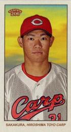 2024 TOPPS 206 NPBプロ野球 #85 坂倉将吾(広島)【MINI版】レギュラーカード
