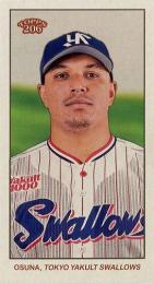 2024 TOPPS 206 NPBプロ野球 #113 J.オスナ(ヤクルト)【MINI版】レギュラーカード