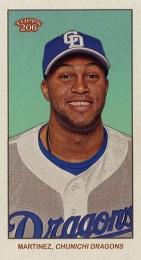 2024 TOPPS 206 NPBプロ野球 #134 R.マルティネス(中日)【MINI版】レギュラーカード