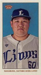 2024 TOPPS 206 NPBプロ野球 #158 中村剛也(西武)【MINI版】レギュラーカード