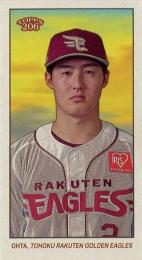 2024 TOPPS 206 NPBプロ野球 #182 太田光(楽天)【MINI版】レギュラーカード