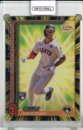 2025 Topps Chrome Grant McCray Radiating Rookie San Francisco Giants