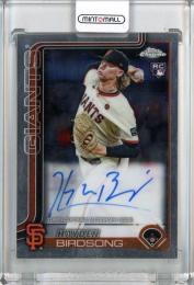 2025 Topps Chrome Hayden Birdsong Rookie Autographs San Francisco Giants