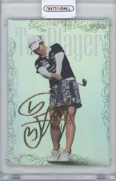 2022 EPOCH JLPGA日本女子プロゴルフ協会 TOP PLAYER 笠りつ子 ゴールド版DECOMORI SIGNATUREインサートカード 【36/50】