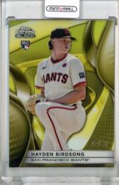 2025 Topps Chrome Black Hayden Birdsong Base RC Gold Refractors【47/50】 San Francisco Giants