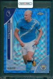 2026 TOPPS Chrome Premier League Erling Haaland #125 Blue Wave【18/150】 Manchester City