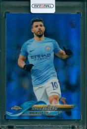 2018-19 TOPPS Chrome Premier League Sergio Aguero #55 Blue【55/150】 Manchester City